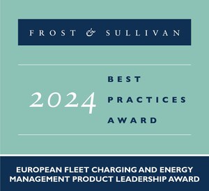 EO Charging Recognized by Frost &amp; Sullivan with the Product Leadership Award for Enabling Energy Efficiency, Cost-effectiveness, and Grid Reliability in Fleet Charging and Energy Management